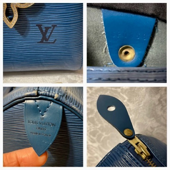 ✅AUTHENTIC ✅Louis Vuitton Epi Speedy 25 Bag - Picture 12 of 16